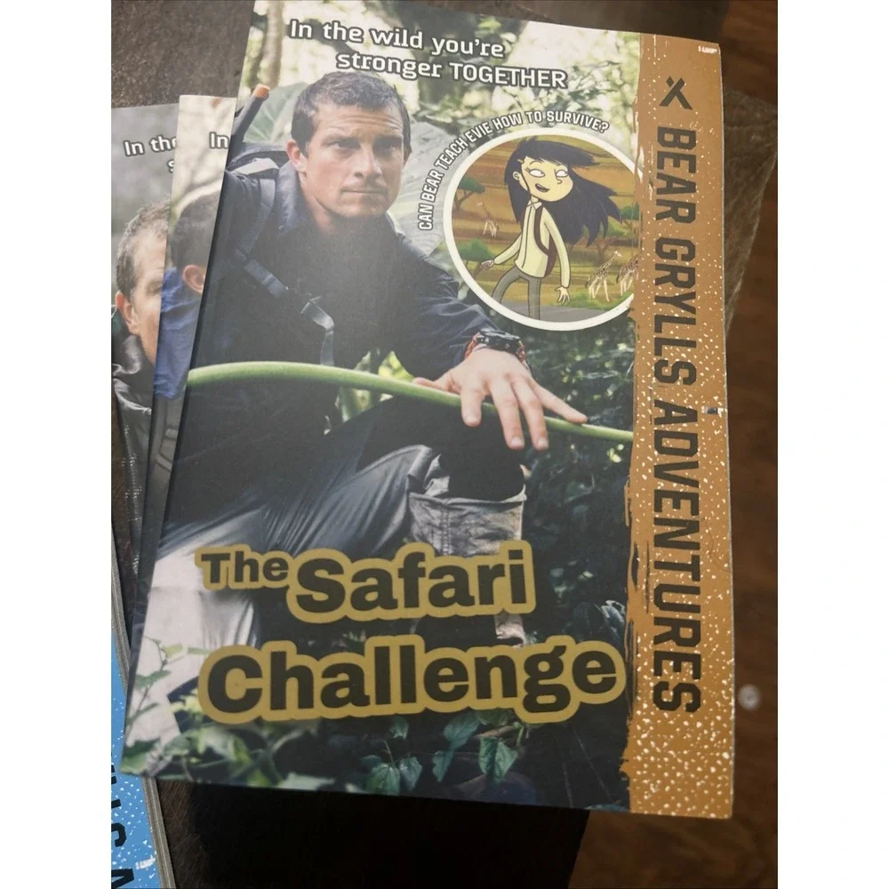 Lot of 8 BEAR GRYLLS ADVENTURES Chapter Books Series~Survival~Challenges